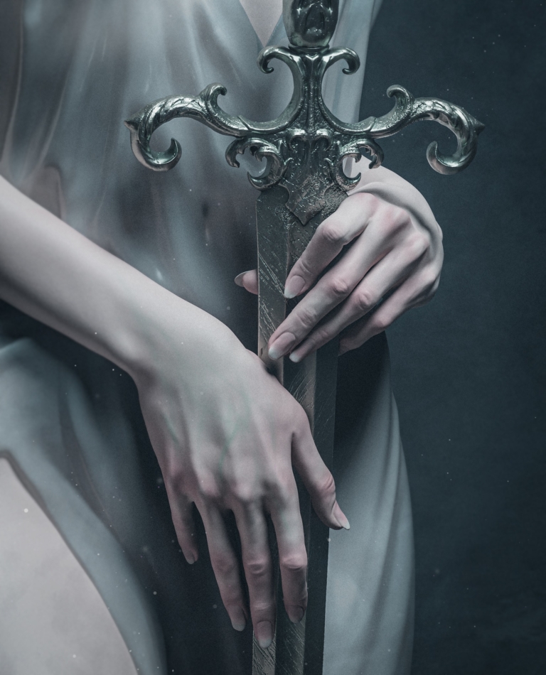Lady of the Lake STL - Fantasy