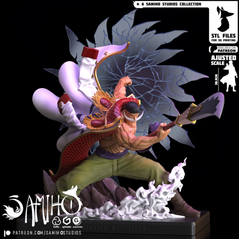 Whitebeard STL - One Piece