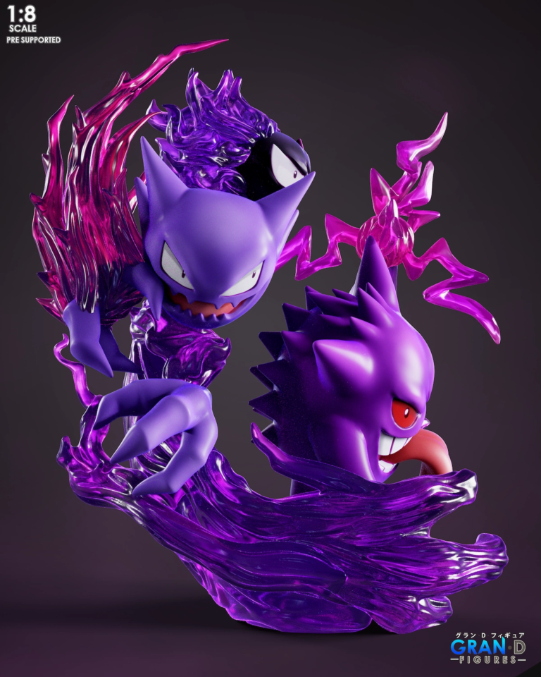 Gengar STL Diorama 2 - Pokémon