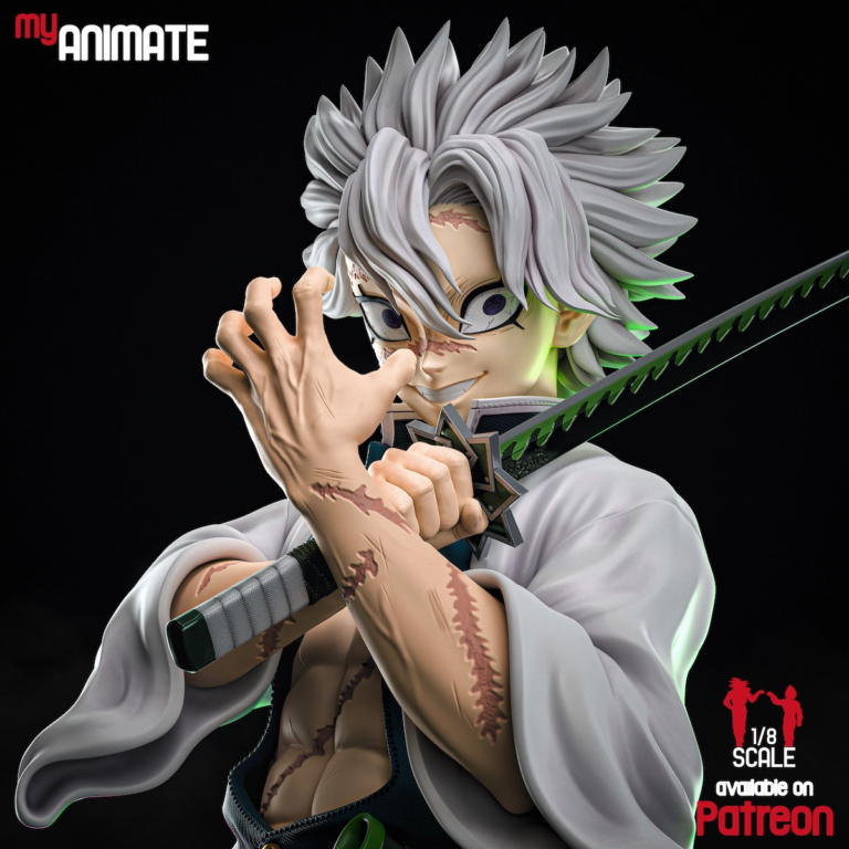 Sanemi STL 2 - Demon Slayer: Kimetsu no Yaiba