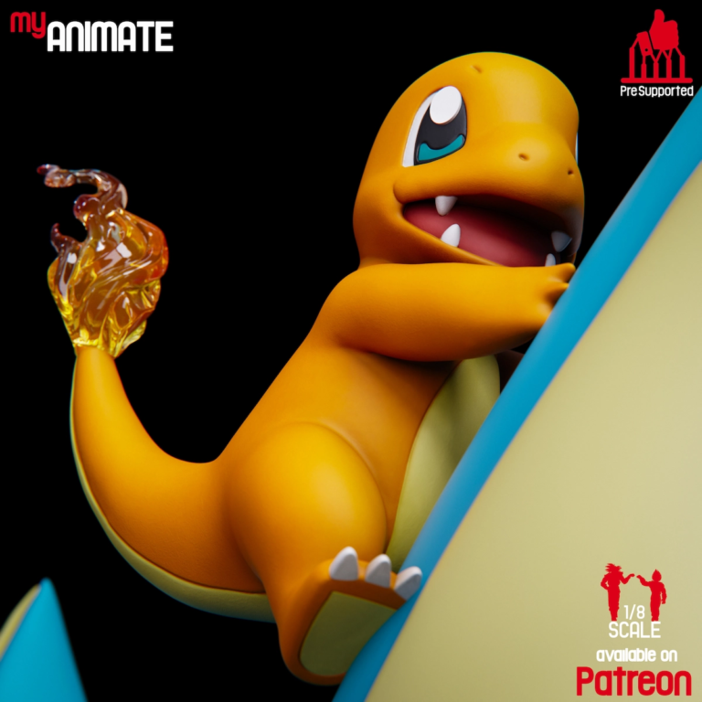 Lapras STL Diorama - Pokémon