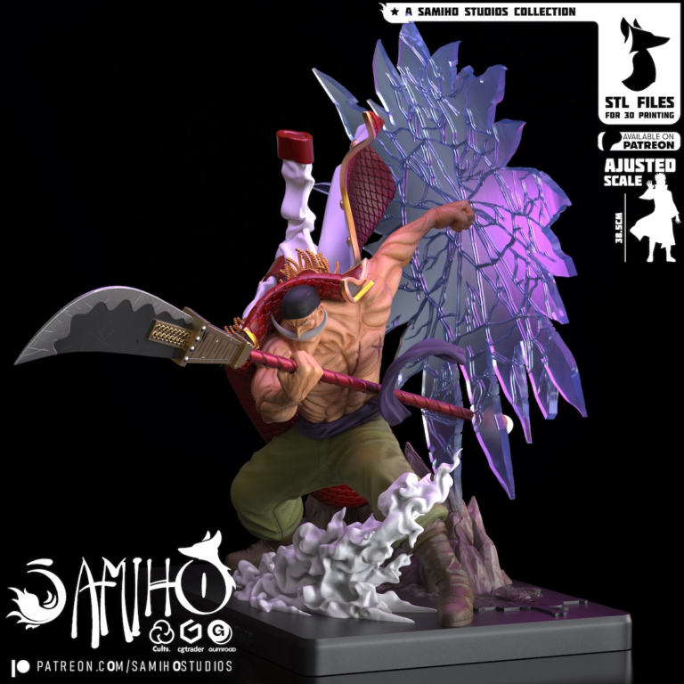 Whitebeard STL - One Piece