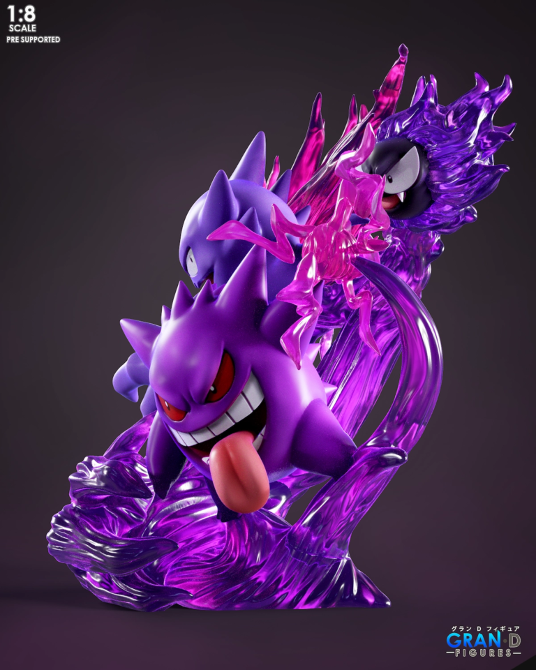 Gengar STL Diorama 2 - Pokémon