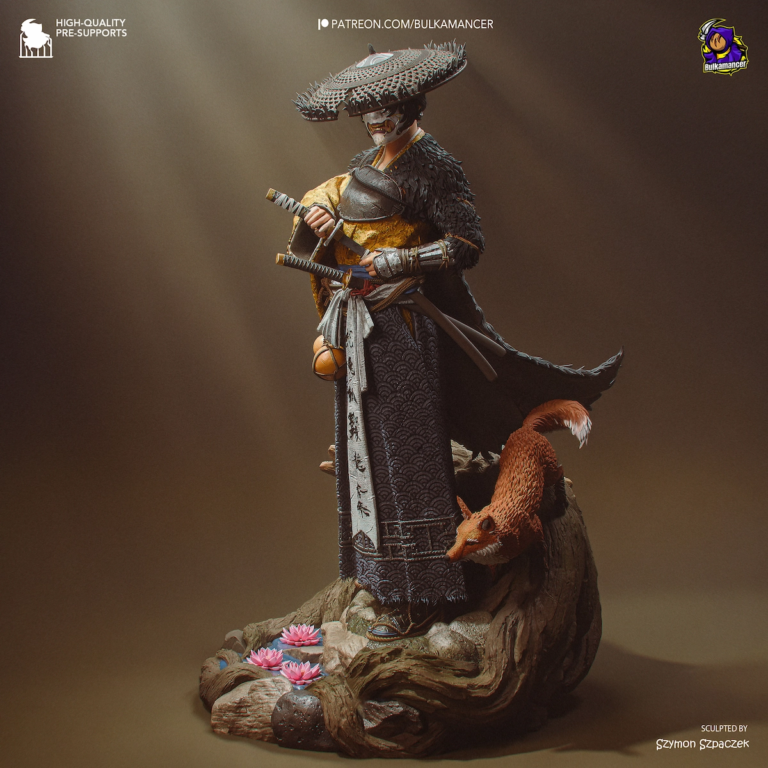 Atsu STL - Ghost of Yōtei