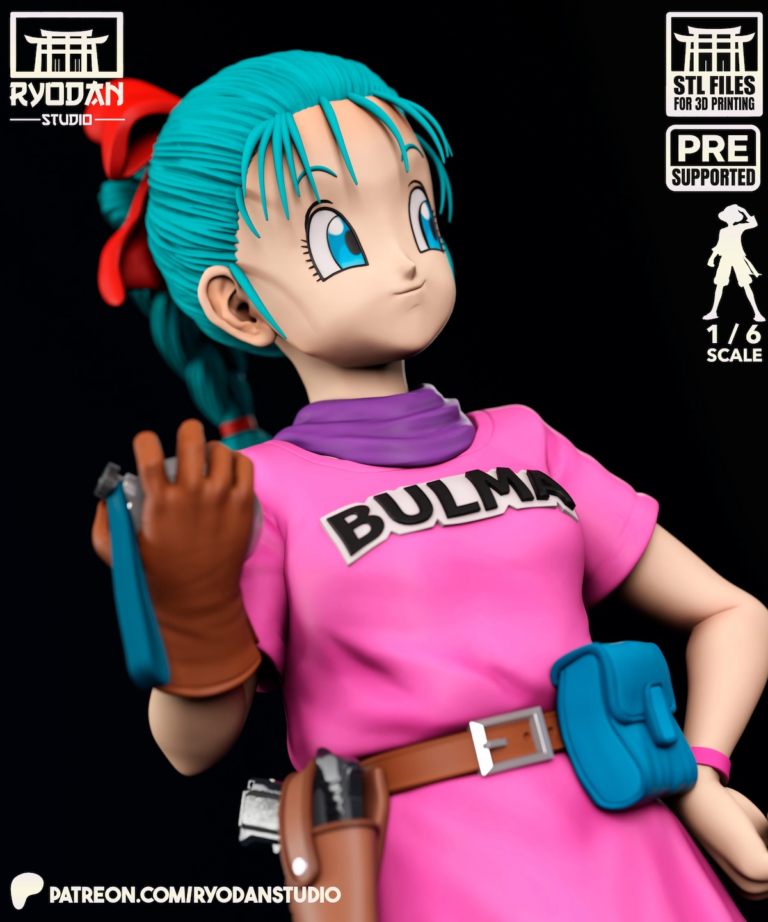 Bulma STL 4 - Dragon Ball