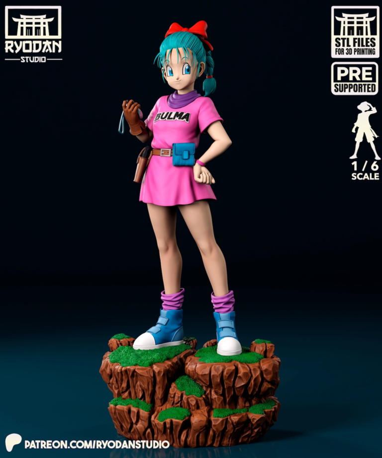 Bulma STL 4 - Dragon Ball