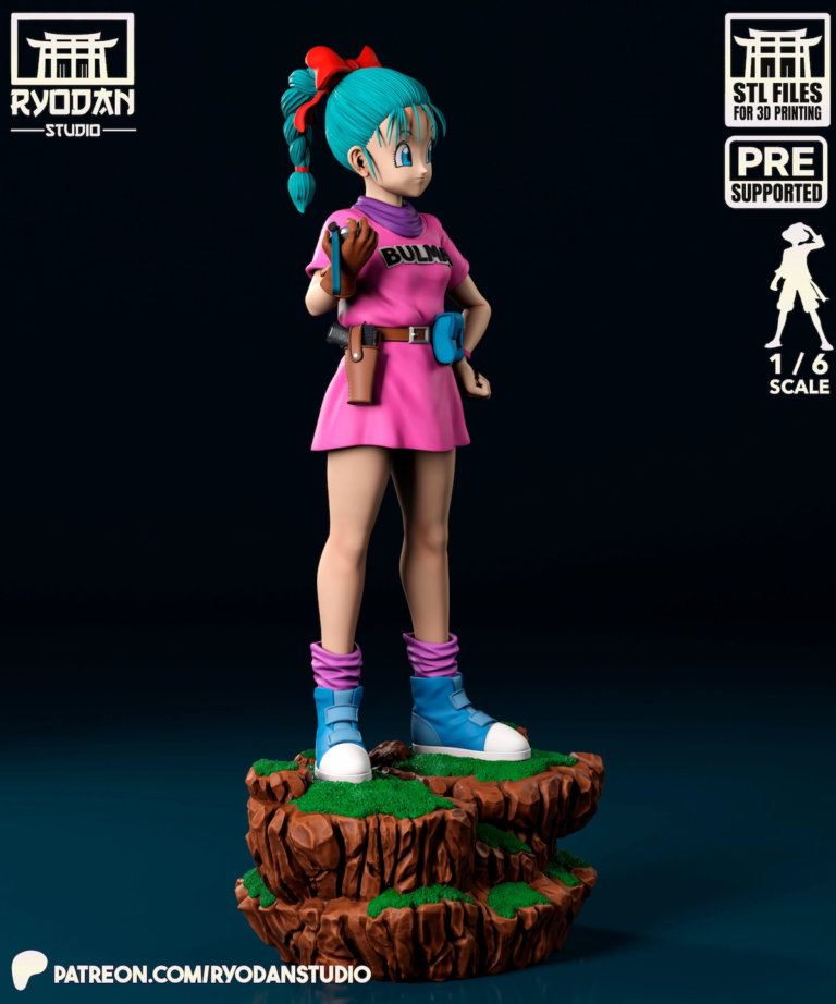 Bulma STL 4 - Dragon Ball
