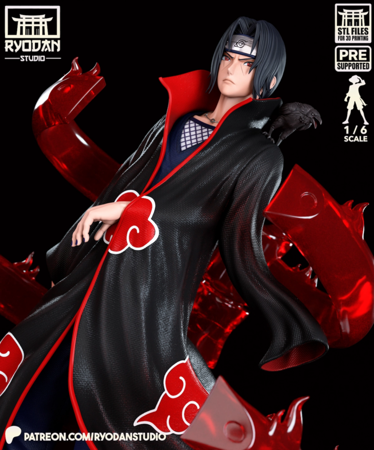 Itachi Uchiha STL Cover