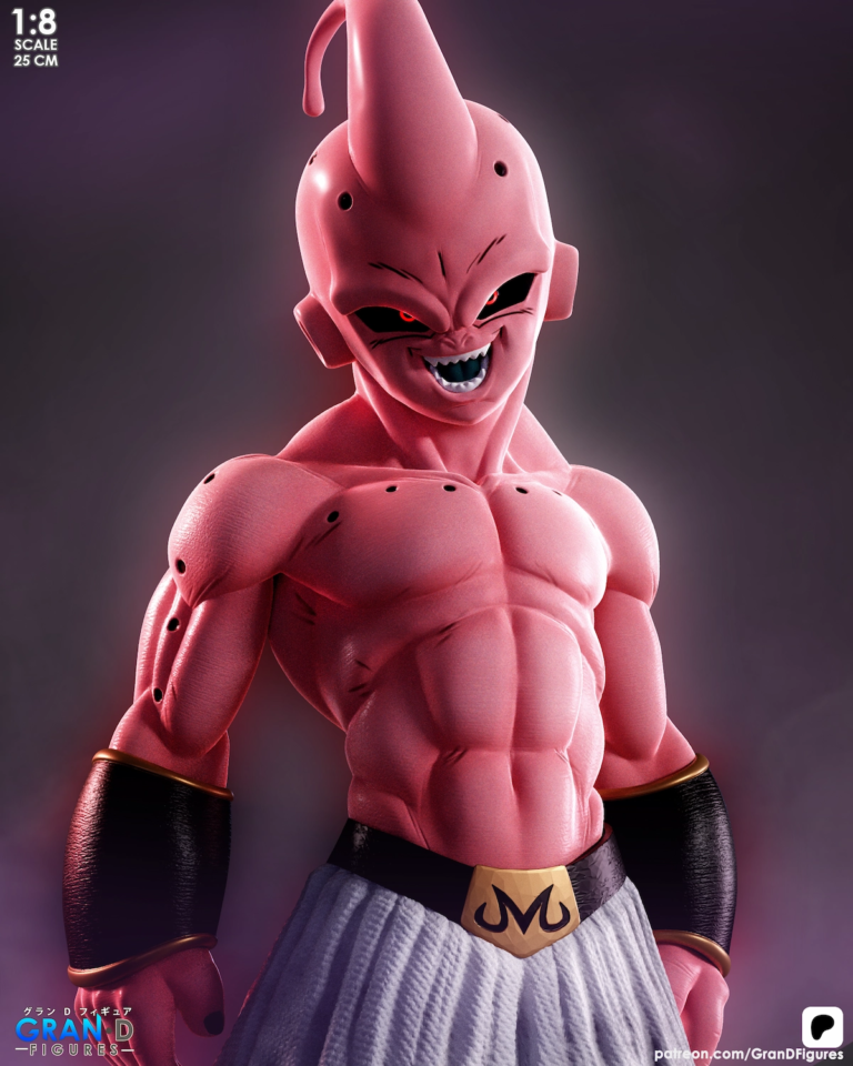Kid Buu STL Cover