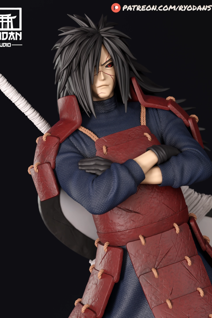Madara Uchiha STL Cover