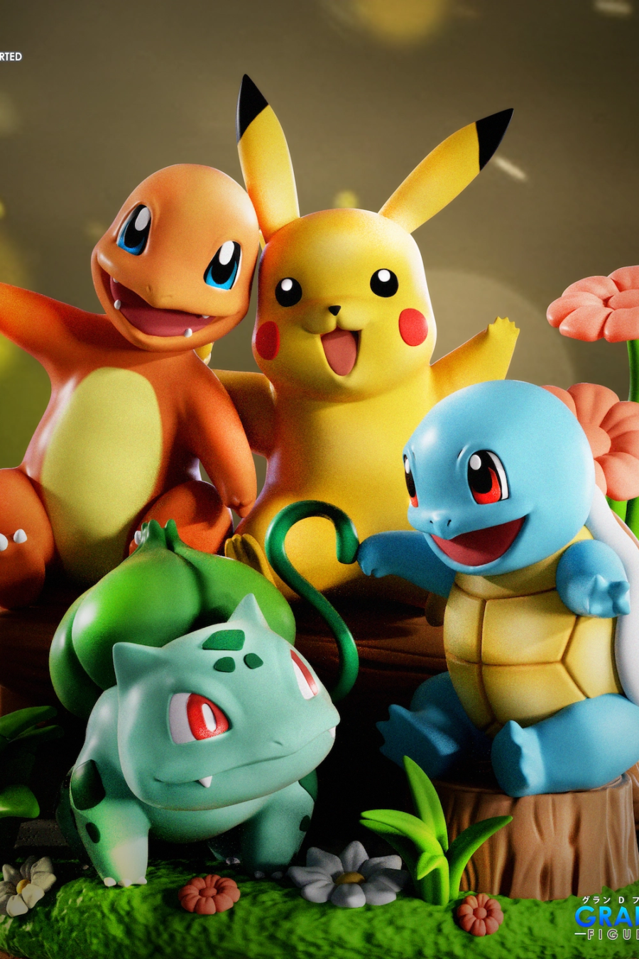 Pikachu STL 3 Diorama - Pokémon