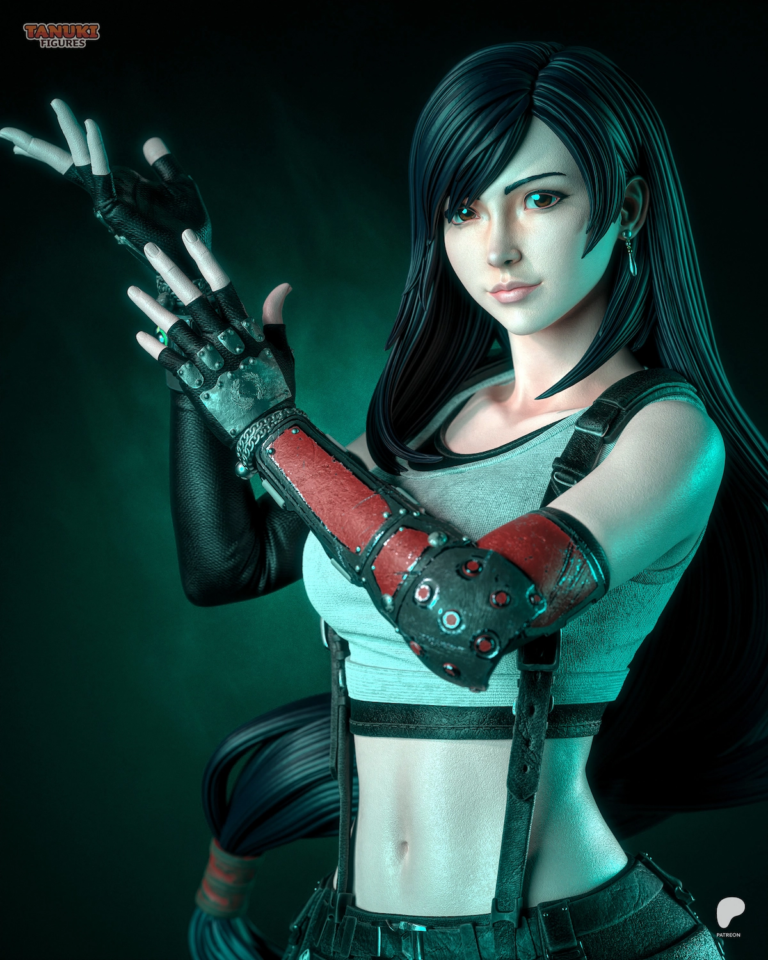 Tifa Lockhart STL Cover
