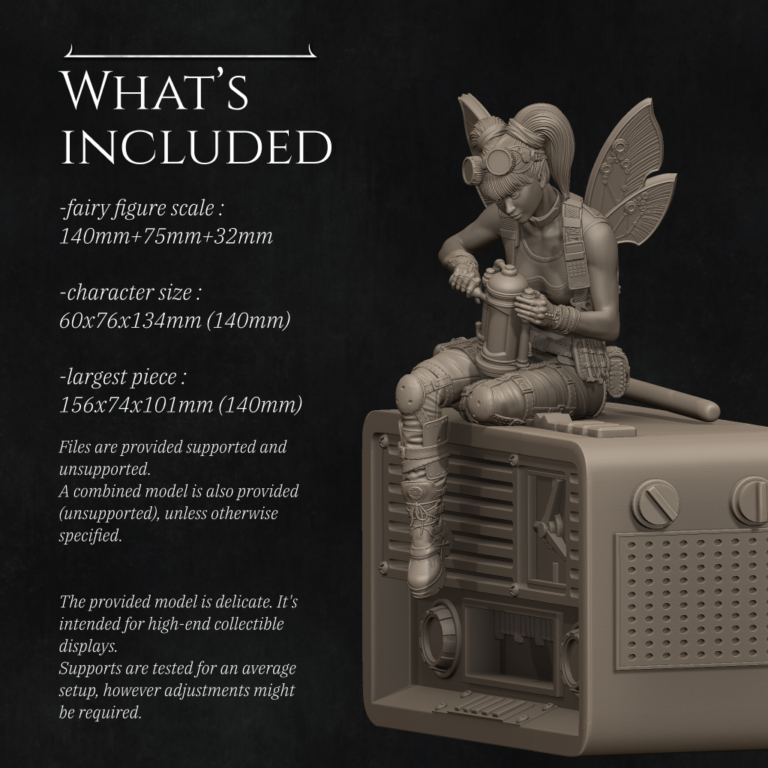 Tinker Fairy STL - Fantasy
