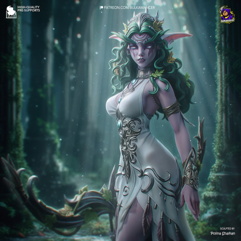 Tyrande Whisperwind STL Cover