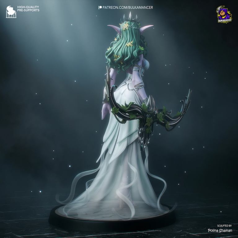 Tyrande Whisperwind STL - Warcraft