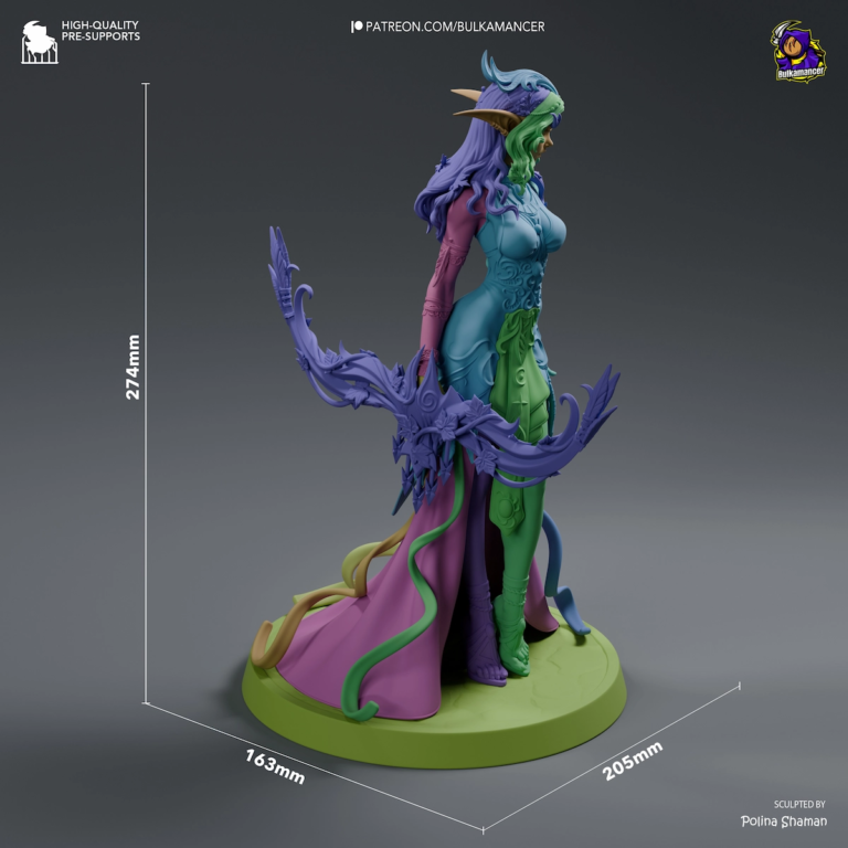 Tyrande Whisperwind STL - Warcraft