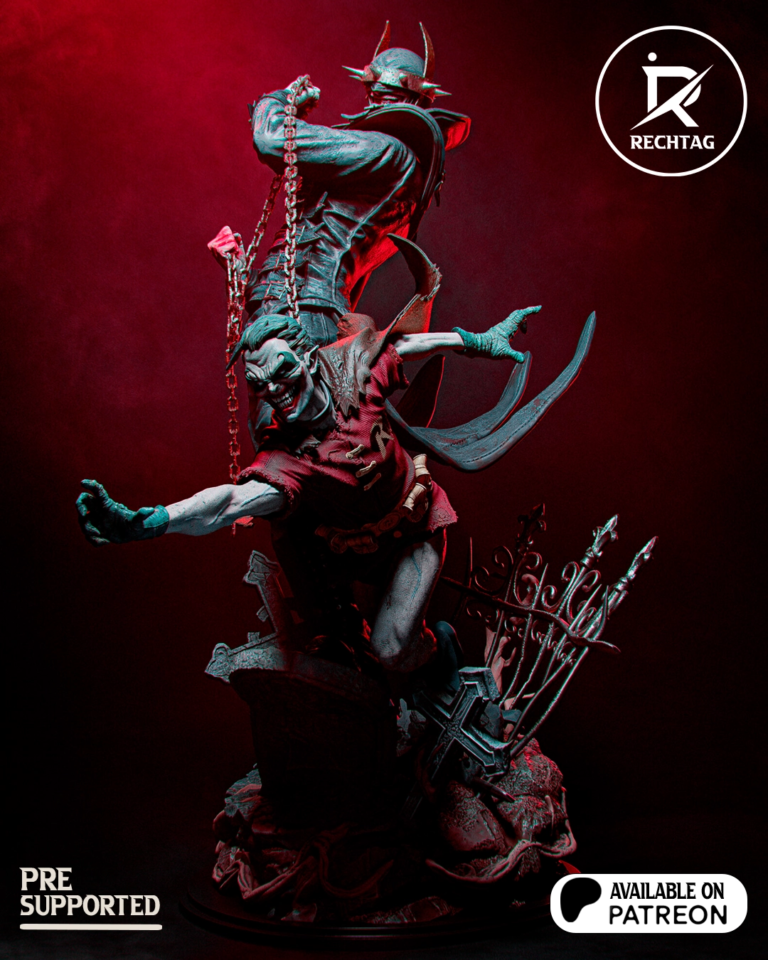 The Batman Who Laughs STL 2 - DC
