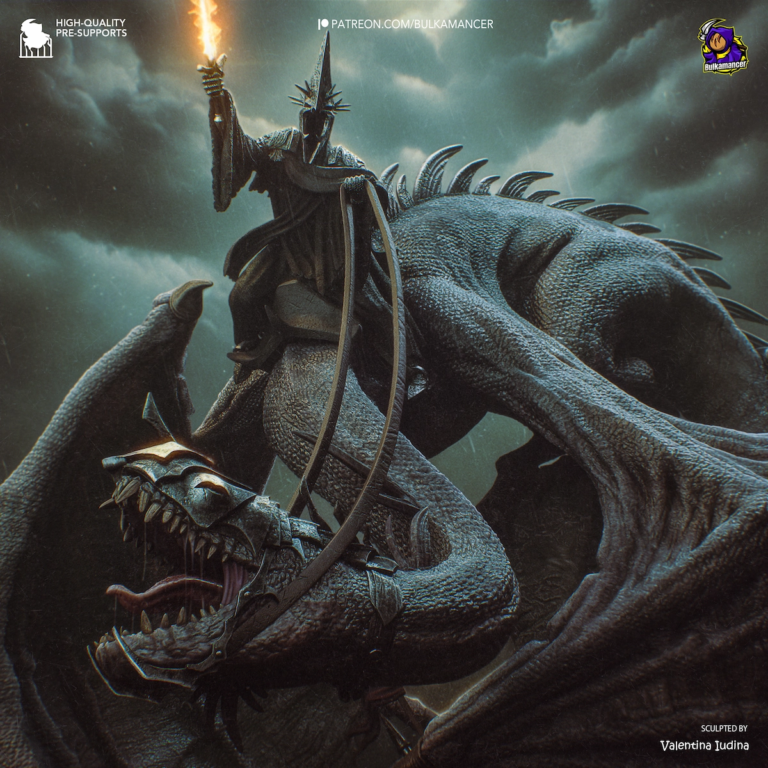 Witch-king of Angmar STL Cover