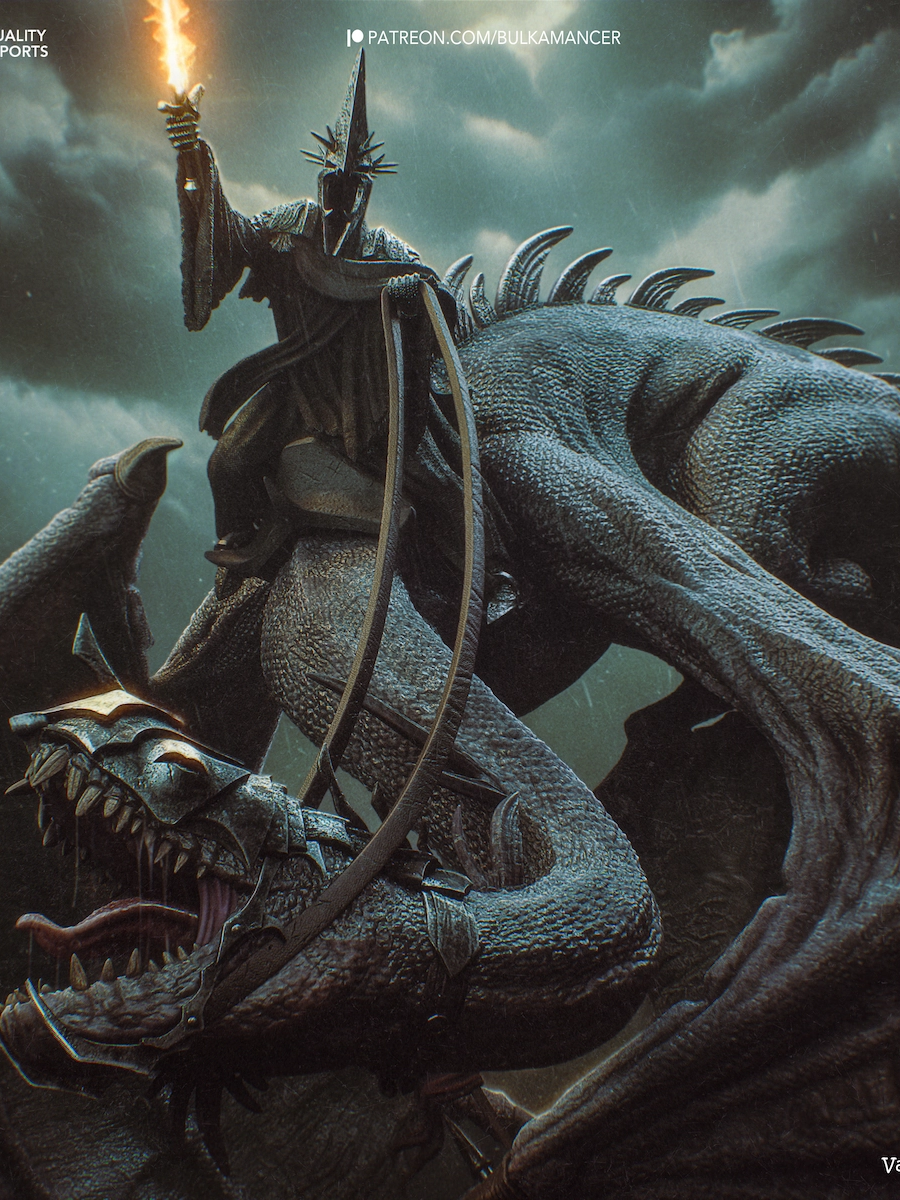Witch-king of Angmar STL Cover