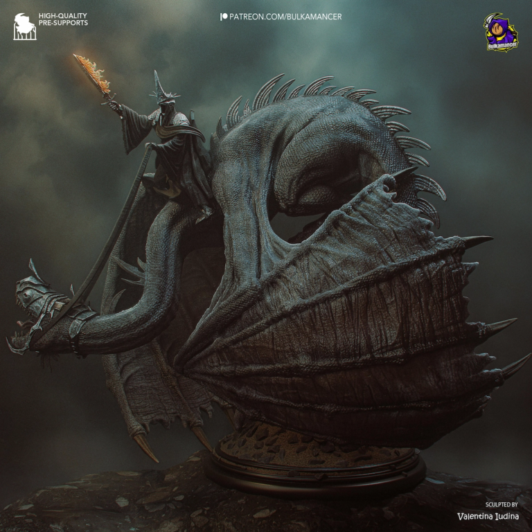 Witch-king of Angmar STL - Lord of the Rings