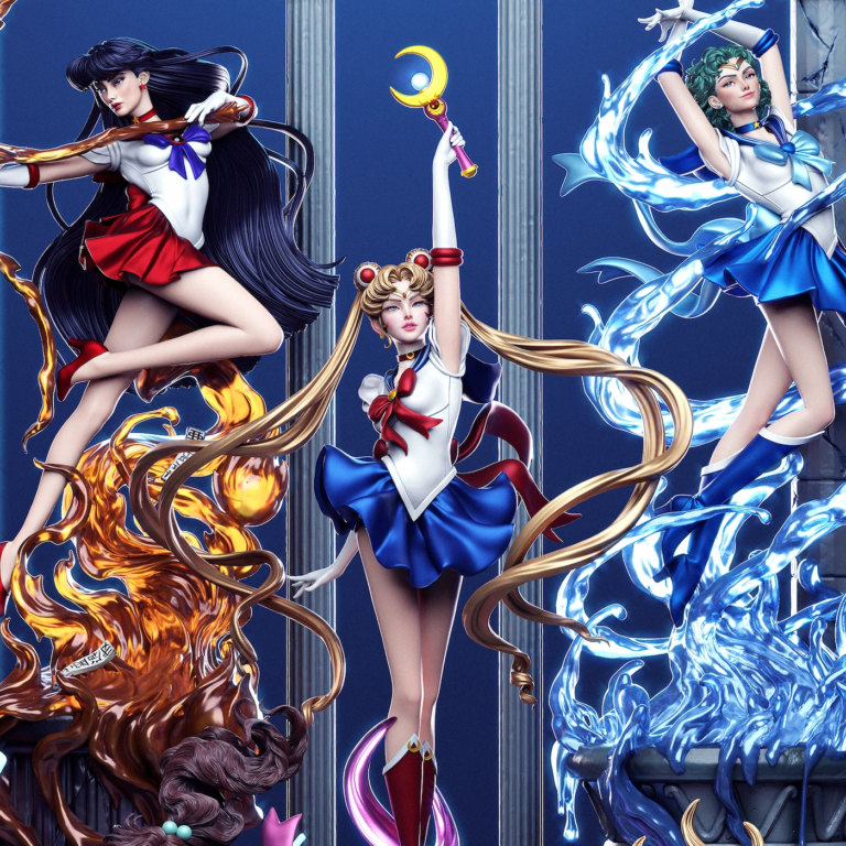 Sailor Moon STL Diorama - Sailor Moon