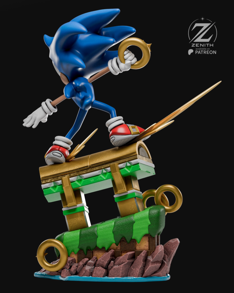 Sonic STL the Hedgehog - Sonic