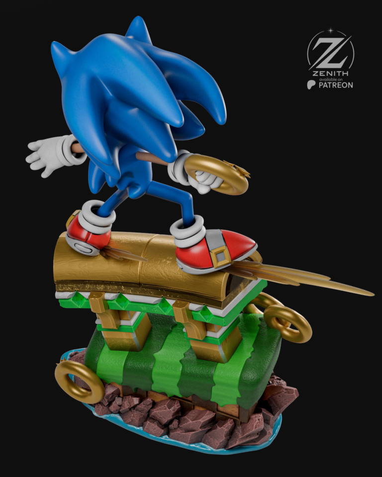 Sonic STL the Hedgehog - Sonic