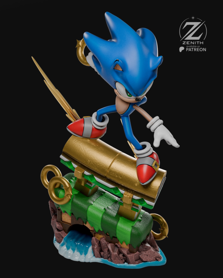 Sonic STL the Hedgehog - Sonic