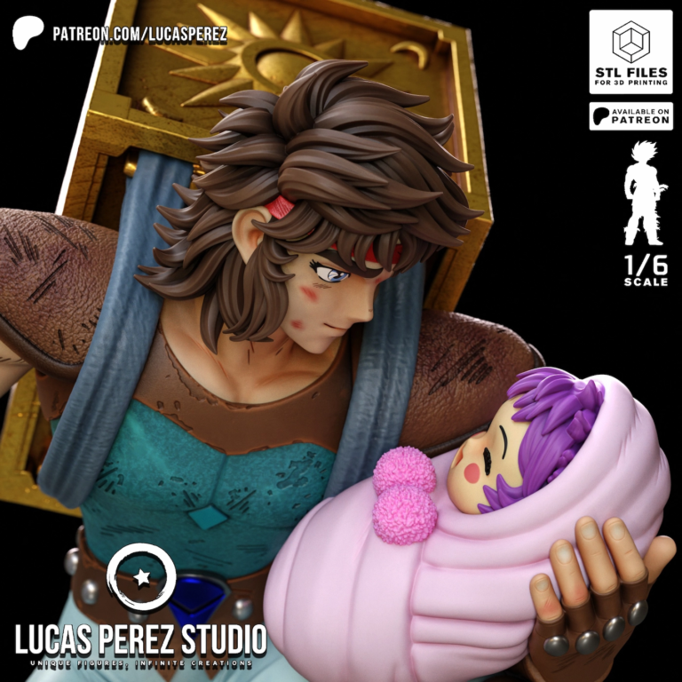 Sagittarius Aiolos STL - Saint Seiya