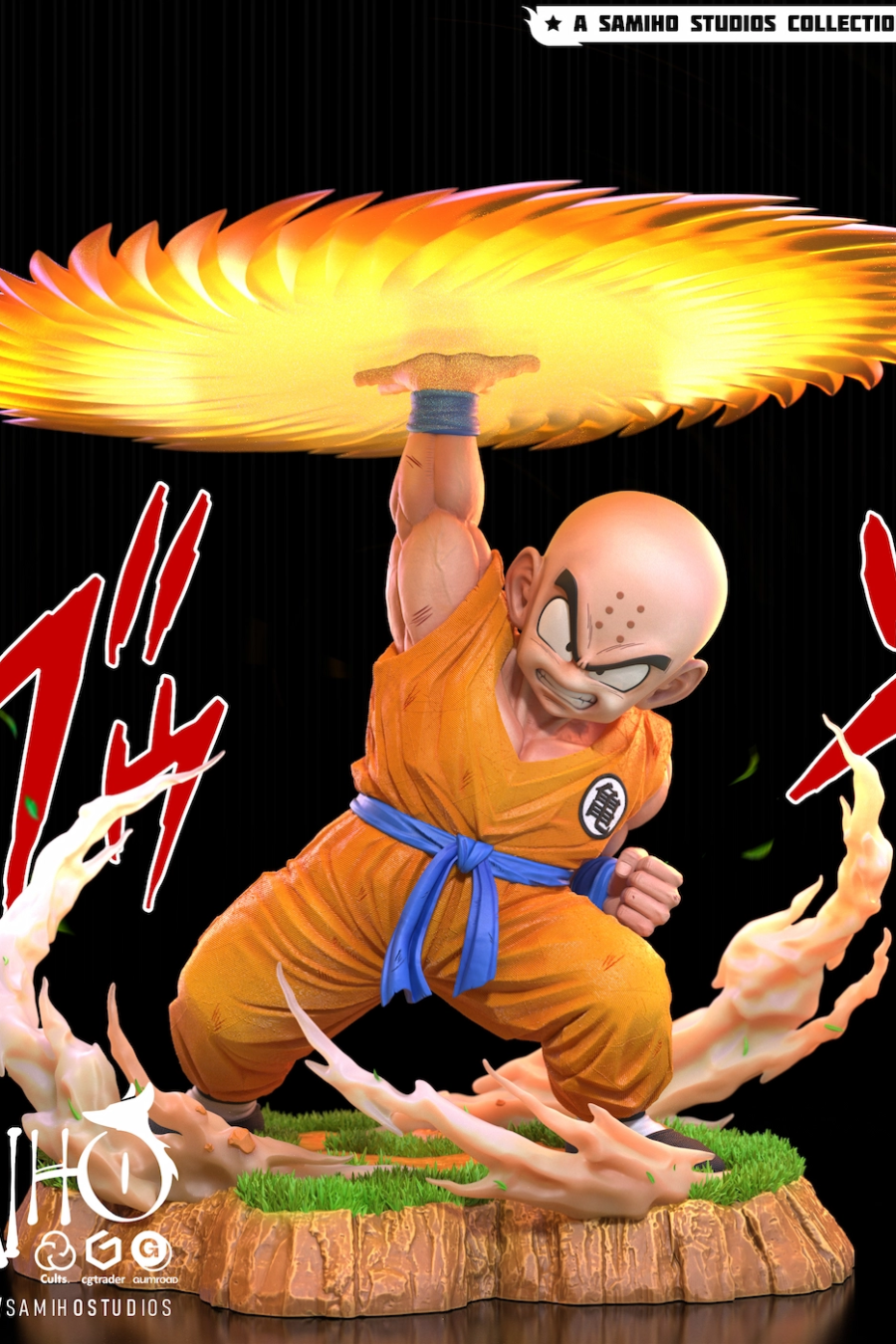 Krillin STL Cover