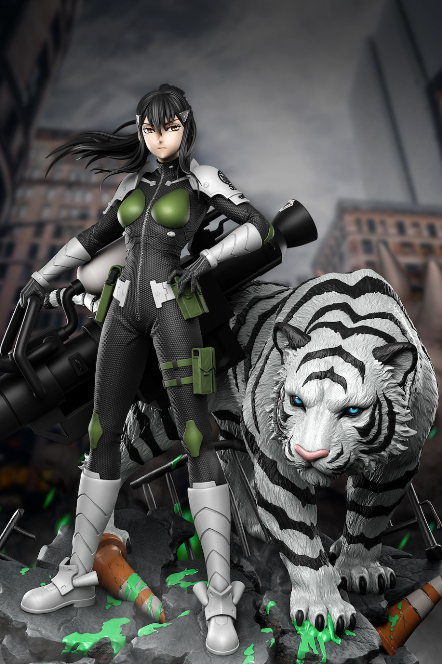 Mina Ashiro STL 3 Diorama - Kaiju No. 8