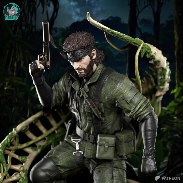 Naked Snake STL Cover