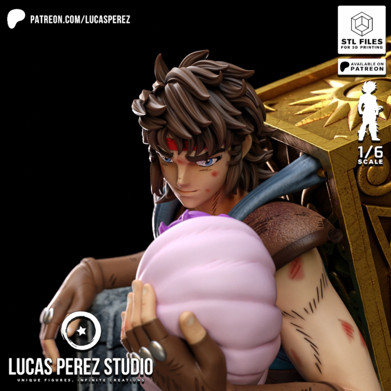 Sagittarius Aiolos STL - Saint Seiya