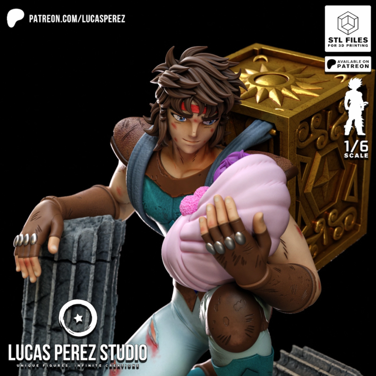 Sagittarius Aiolos STL - Saint Seiya