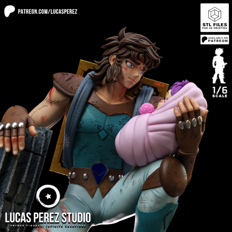 Sagittarius Aiolos STL - Saint Seiya