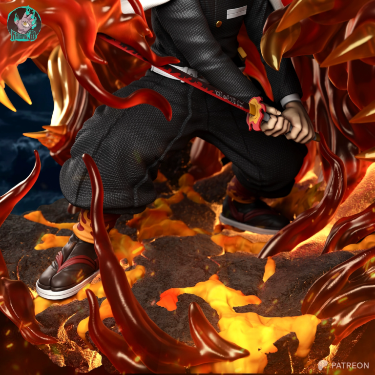 Rengoku STL 3 - Demon Slayer
