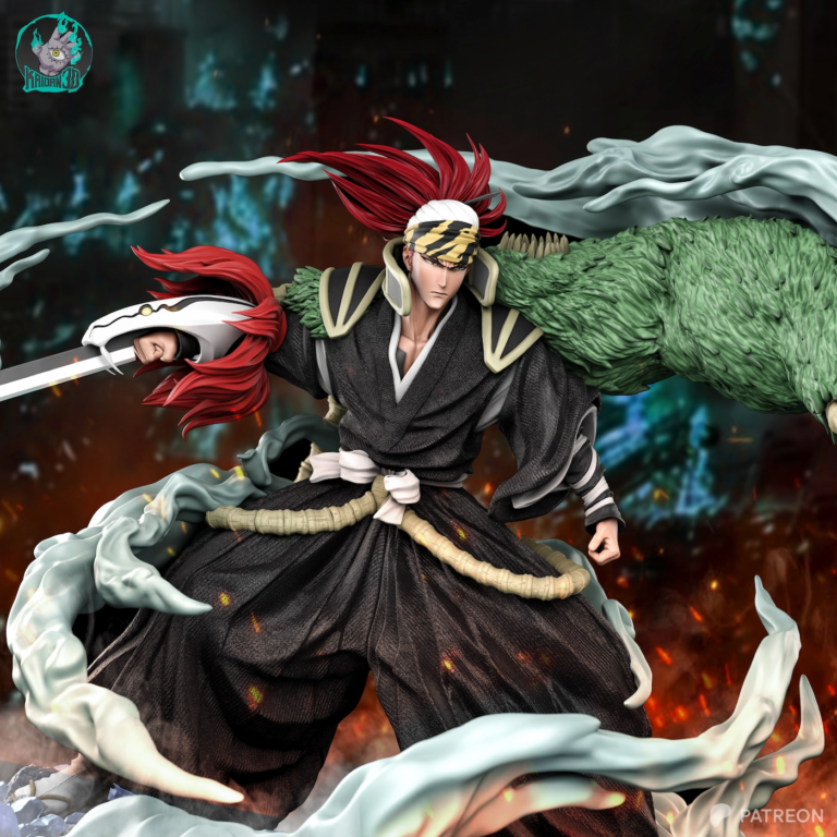 Renji Abarai STL Bankai - Bleach
