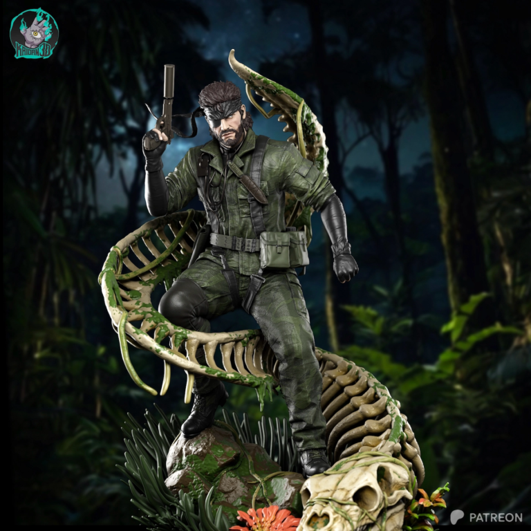 Naked Snake STL 2 - Metal Gear