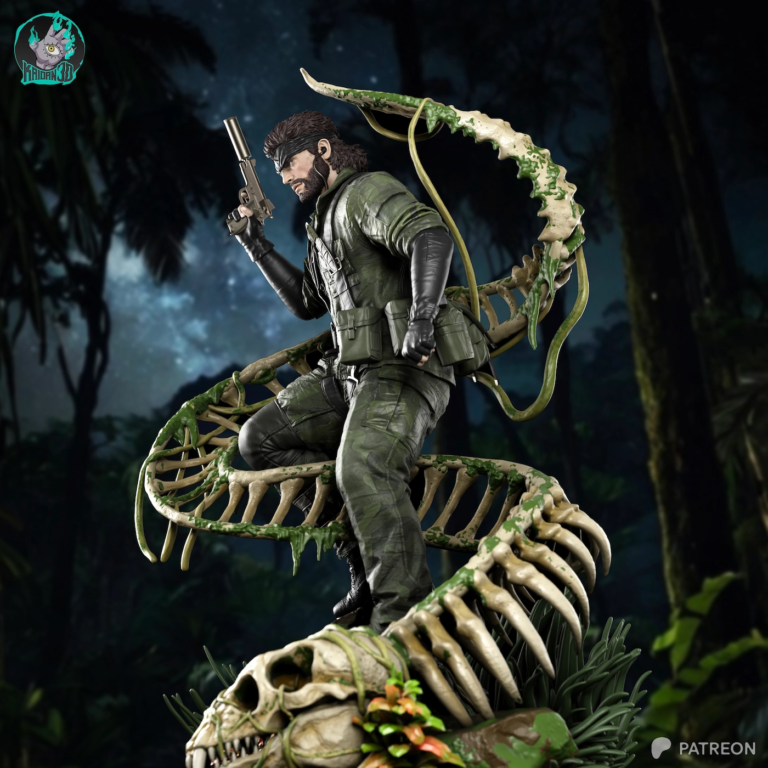 Naked Snake STL 2 - Metal Gear
