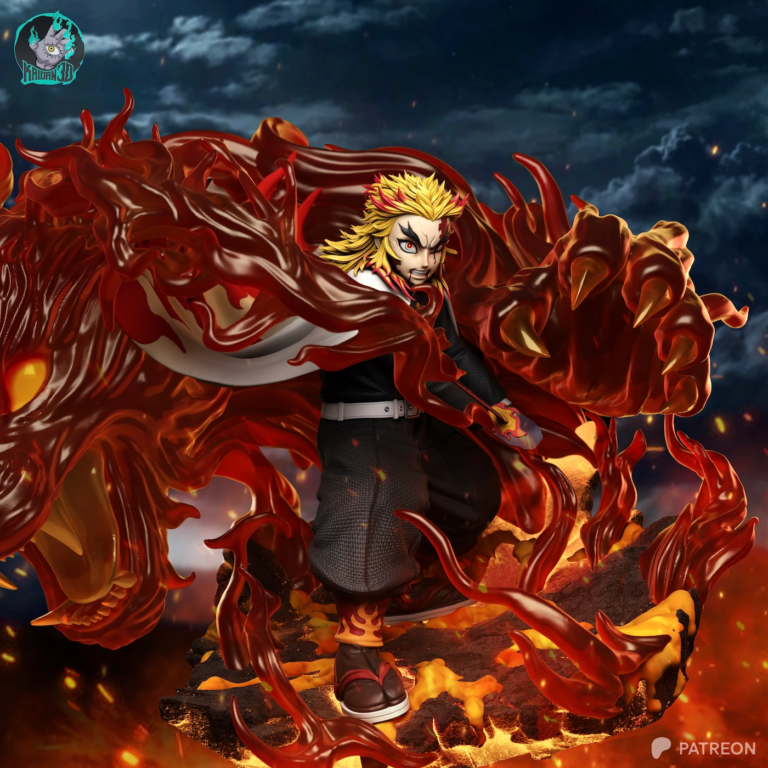 Rengoku STL 3 - Demon Slayer