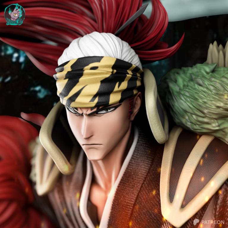 Renji Abarai STL Bankai - Bleach