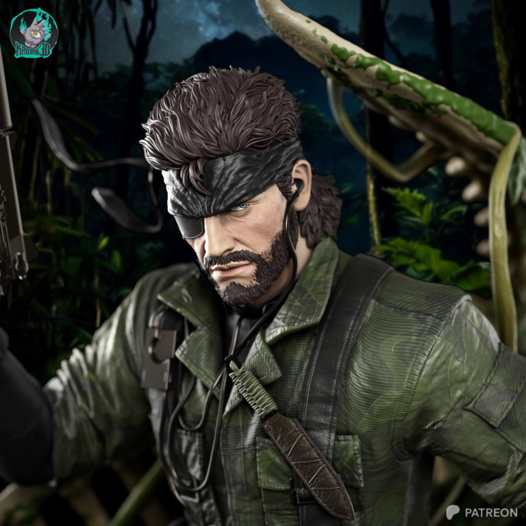 Naked Snake STL 2 - Metal Gear