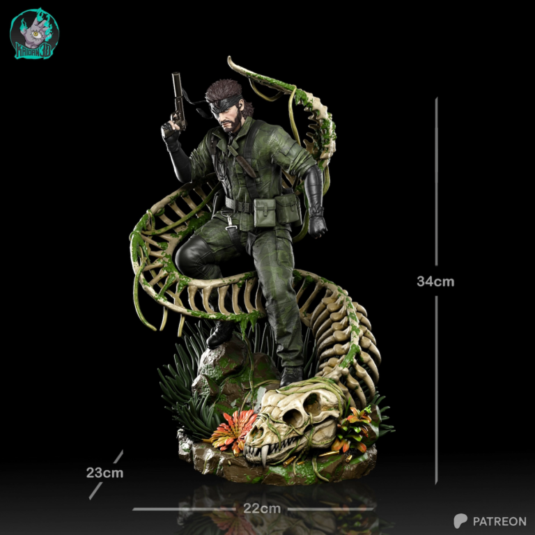 Naked Snake STL 2 - Metal Gear