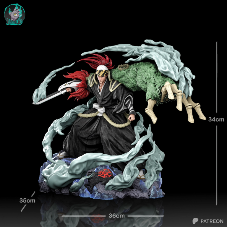 Renji Abarai STL Bankai - Bleach