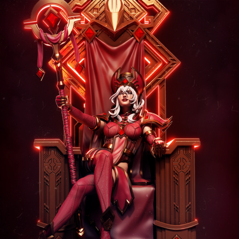 Sally Whitemane STL - Warcraft