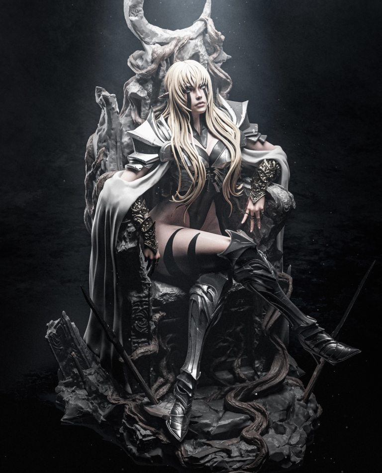 Underworld's Grand Matriarch STL - Fantasy
