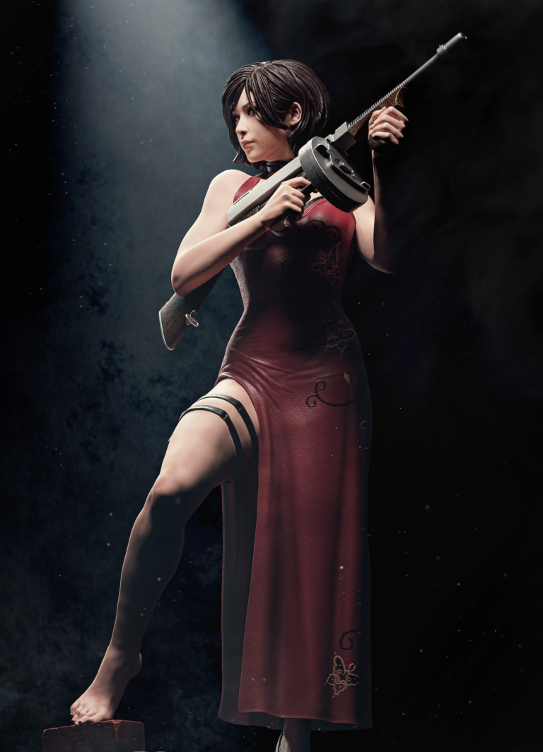 Ada Wong STL 3 - Resident Evil
