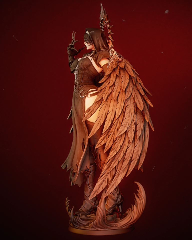 Corrupted Nun STL - Fantasy