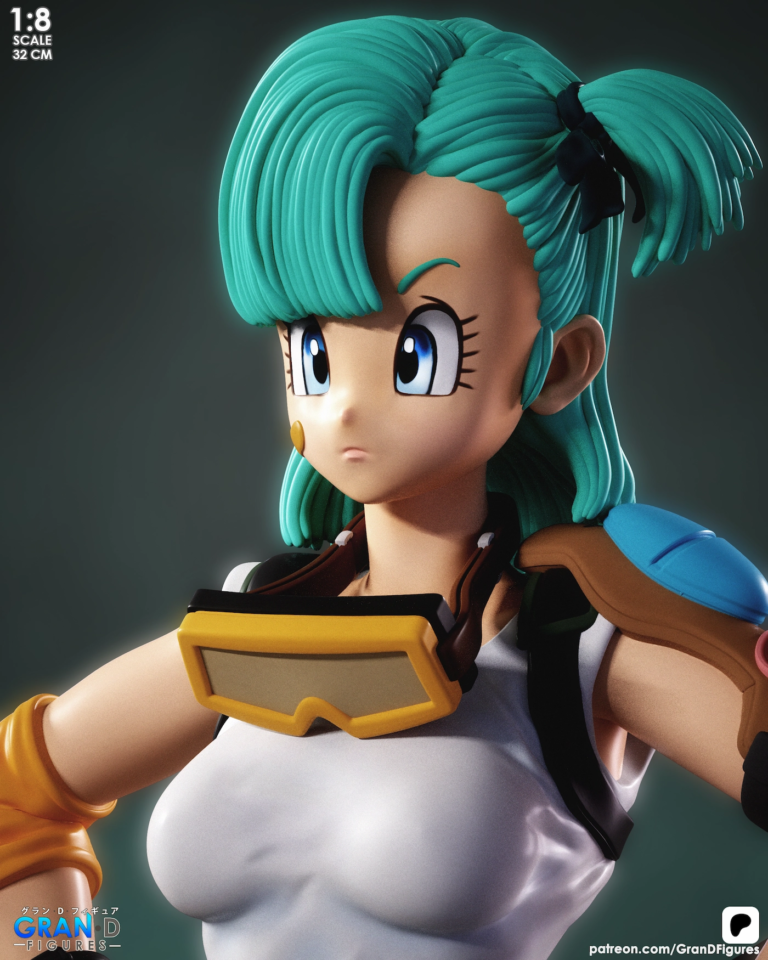 Bulma STL 5 - Dragon Ball