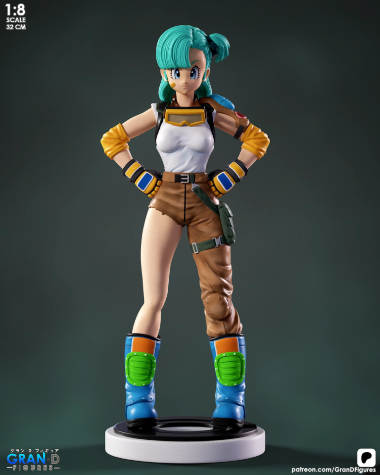 Bulma STL 5 - Dragon Ball
